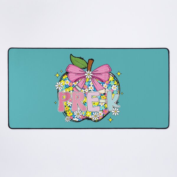 Item preview, Pre-K Apple Bow Back to School Preschool Girl Kids designed and sold by melodycook.