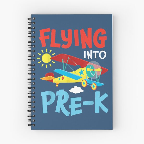 Item preview, First Day of Pre-K Back To School Flying into PreK Aeroplane designed and sold by mjohnson9.
