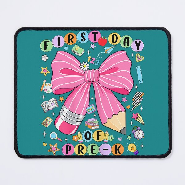 Item preview, First Day of Pre-K Coquette Bow Back to School Girls Kids designed and sold by mjohnson9.