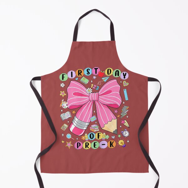Item preview, First Day of Pre-K Coquette Bow Back to School Girls Kids designed and sold by mjohnson9.