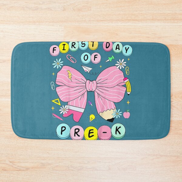Item preview, First Day of Pre-K Girls Coquette Bow Back to School Kids designed and sold by GreggRoss.