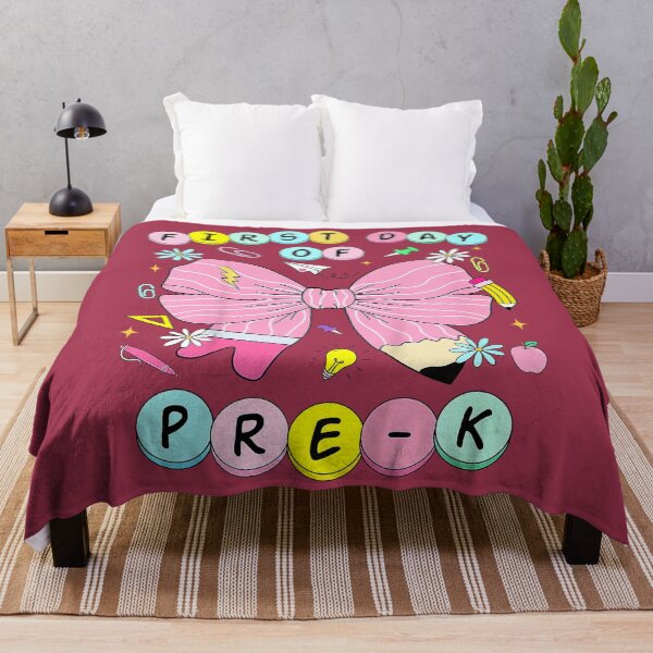 Item preview, First Day of Pre-K Girls Coquette Bow Back to School Kids designed and sold by GreggRoss.