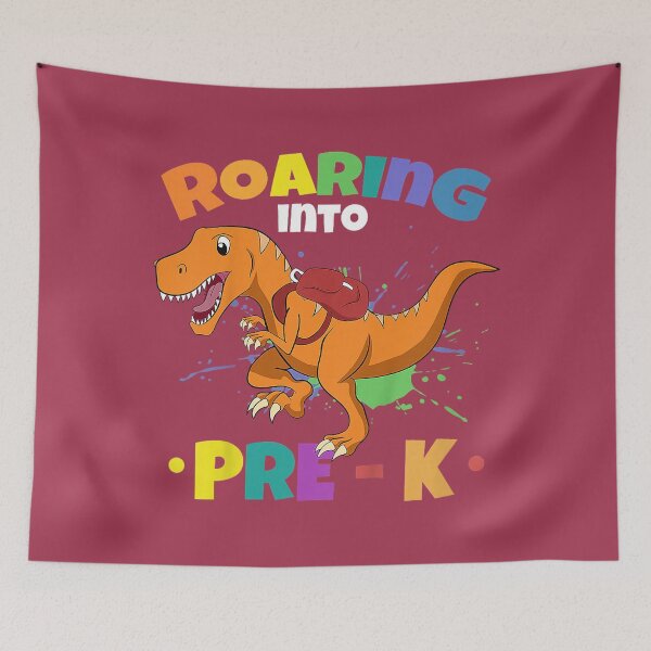 Item preview, First Day of Pre-K Roaring Pre-Kindergarten Toddler Boy designed and sold by GreggRoss.