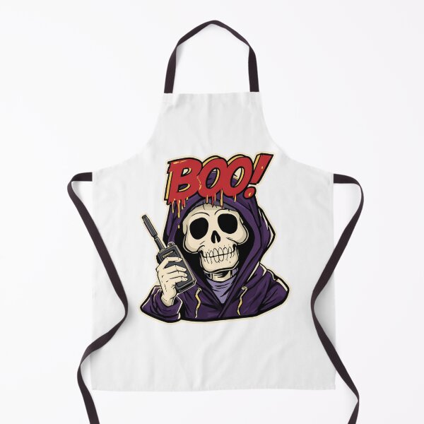 Item preview, Boo Skeleton Reaper Halloween Walkie Talkie designed and sold by Oddifys.
