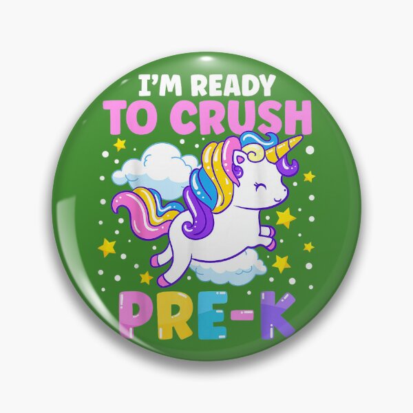 Item preview, First Day of Preschool I'm Ready to Crush Pre-K Unicorn Kids designed and sold by GreggRoss.