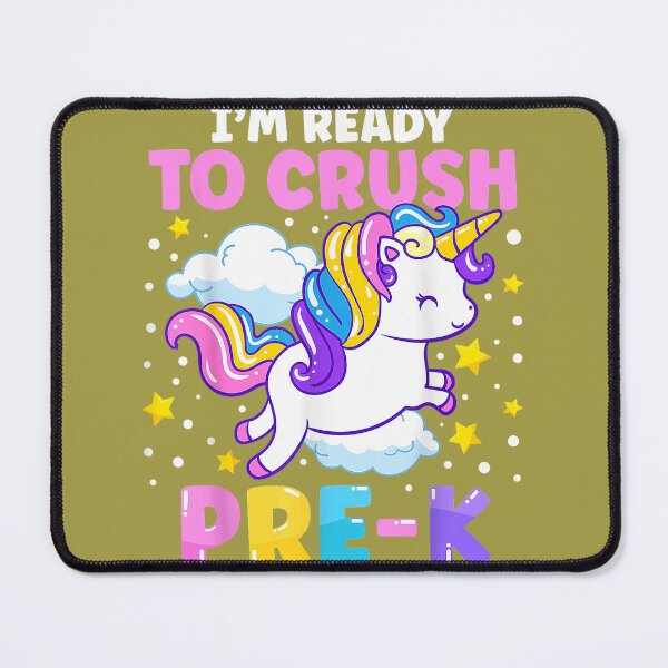 Item preview, First Day of Preschool I'm Ready to Crush Pre-K Unicorn Kids designed and sold by GreggRoss.