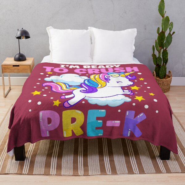 Item preview, First Day of Preschool I'm Ready to Crush Pre-K Unicorn Kids designed and sold by GreggRoss.