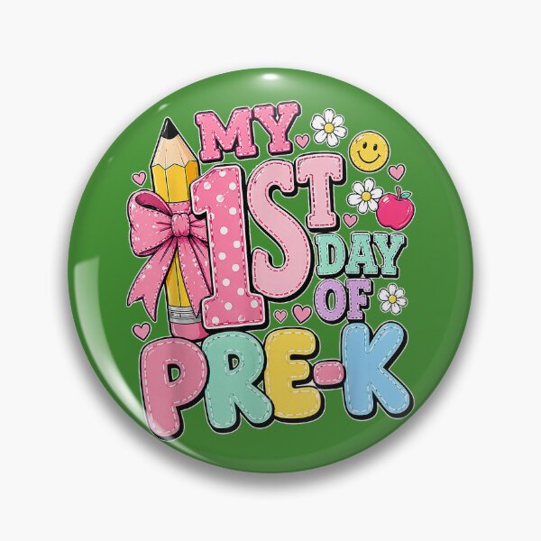 Item preview, First Day of School Girls My 1st Day of Pre-K Back to School designed and sold by GreggRoss.