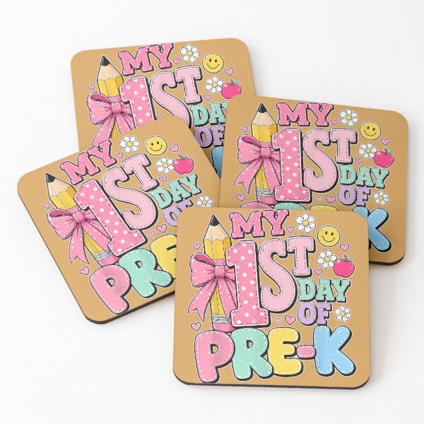 Item preview, First Day of School Girls My 1st Day of Pre-K Back to School designed and sold by GreggRoss.