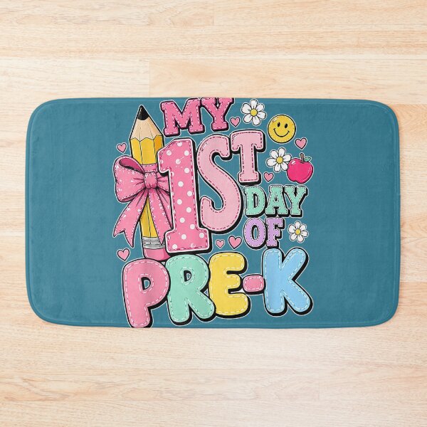 Item preview, First Day of School Girls My 1st Day of Pre-K Back to School designed and sold by GreggRoss.