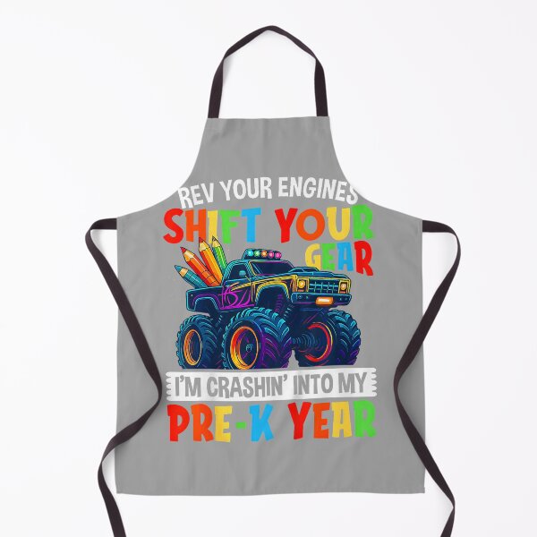 Item preview, First Day of School Shirt Pre-K Monster Truck Boys Kids designed and sold by GreggRoss.