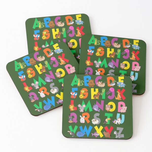 Item preview, Funny Animal Alphabet ABCs Learning Letters For Pre K designed and sold by KristineLi.