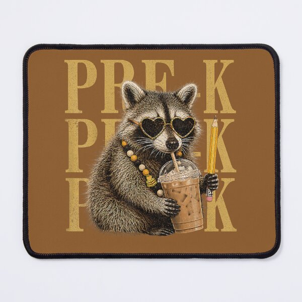 Item preview, Funny Pre-K Preschool Teacher Feral Raccoon Back to School designed and sold by FrankIsabel.