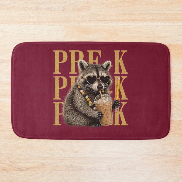 Item preview, Funny Pre-K Preschool Teacher Feral Raccoon Back to School designed and sold by FrankIsabel.