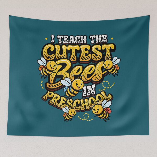 Item preview, Funny Preschool Teacher Pre-K Bee Pun Teach The Cutest Bees designed and sold by FrankIsabel.