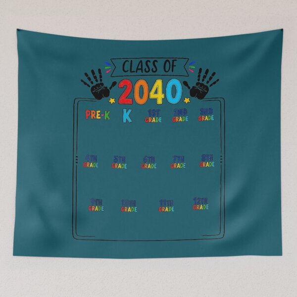 Item preview, Future Class of 2040 Grow with Me Handprint Pre-K 12th Grade designed and sold by FrankIsabel.