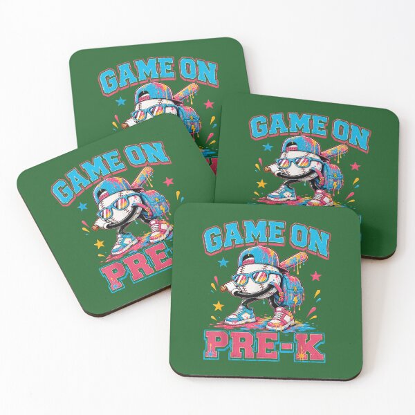 Item preview, Game On Pre-K Back to School Baseball Drip Preschool Boys designed and sold by FrankIsabel.