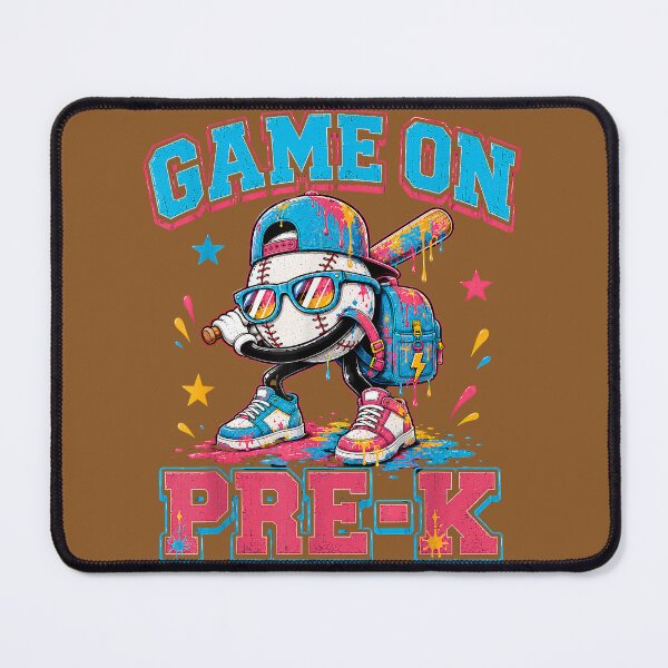 Item preview, Game On Pre-K Back to School Baseball Drip Preschool Boys designed and sold by FrankIsabel.