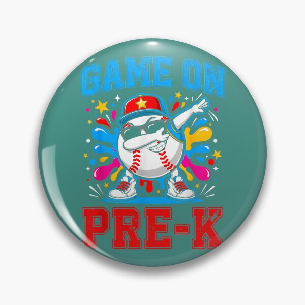Item preview, Game On Pre-K Back to School Baseball Drip Preschool Boys designed and sold by ArleneRowe.
