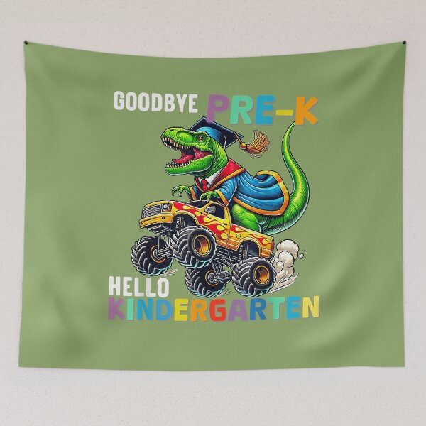 Item preview, Goodbye Pre-K Hello Kindergarten Dinosaur Graduation Boys designed and sold by ArleneRowe.