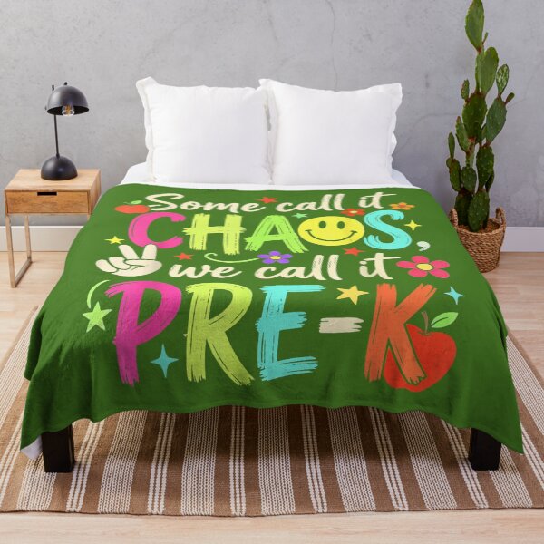 Item preview, Groovy Some Call It Chaos We Call It Pre-K Teacher designed and sold by KathieFaugh.