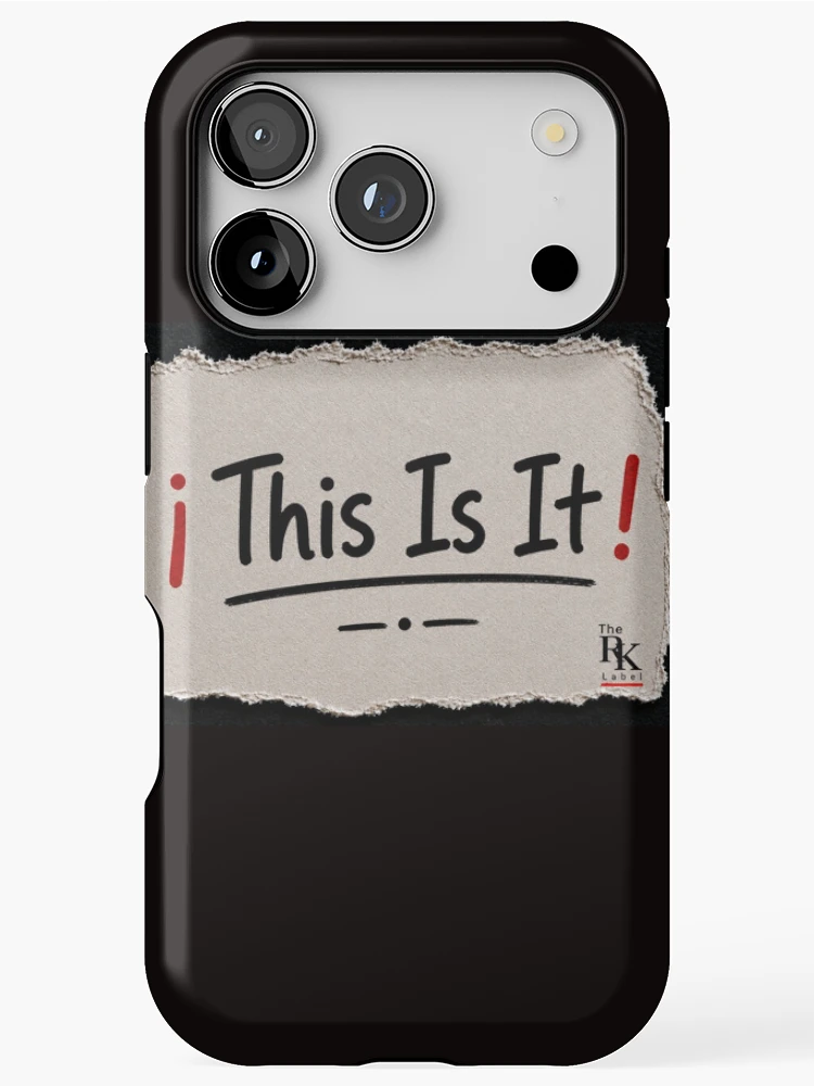 Thumbnail 1 of 4, iPhone Case, This Is It designed and sold by The RK Label.