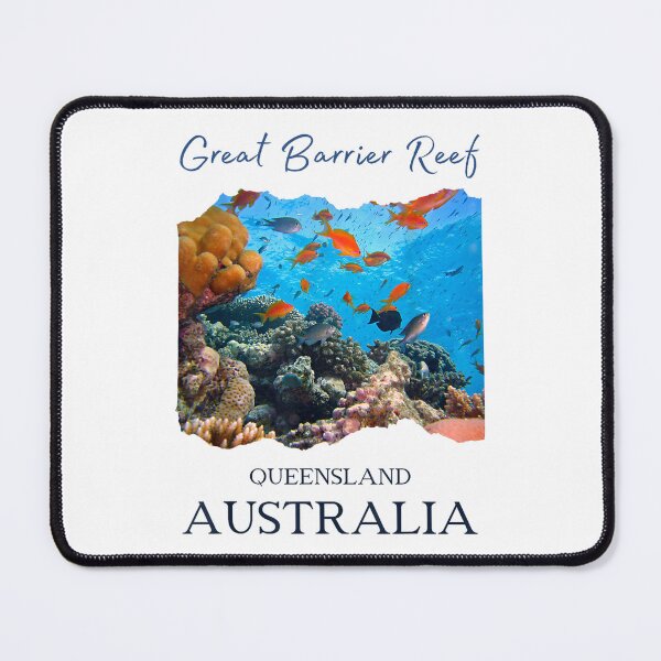 Item preview, Queensland Flag Great Barrier Reef designed and sold by goombi-creative.