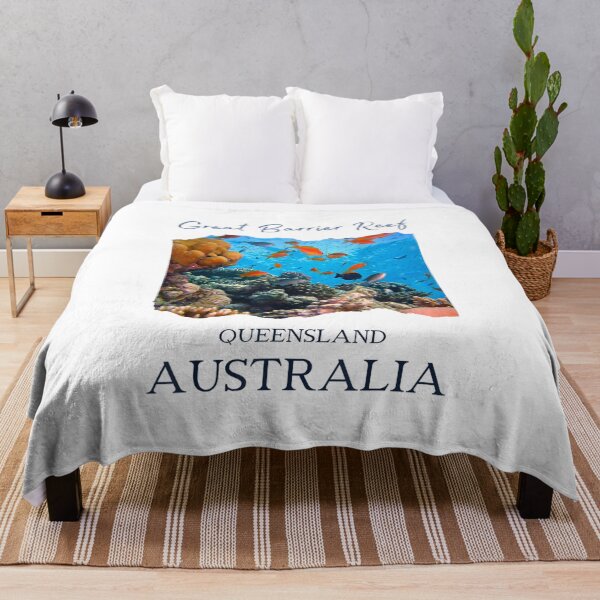Item preview, Queensland Flag Great Barrier Reef designed and sold by goombi-creative.