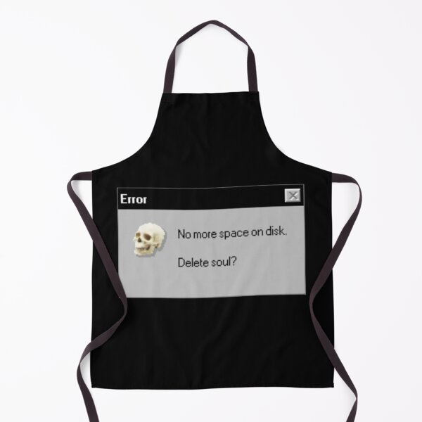 Item preview, "delete soul" error message!!! designed and sold by PLANET-VEE.