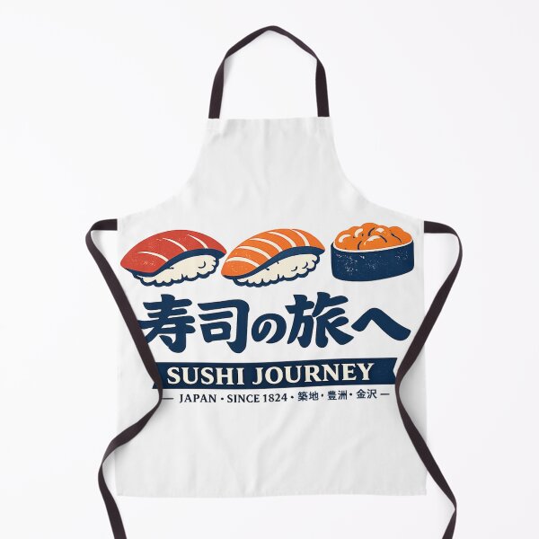 Item preview, Sushi Journey Vintage Japan Travel Poster Design designed and sold by maaameee.