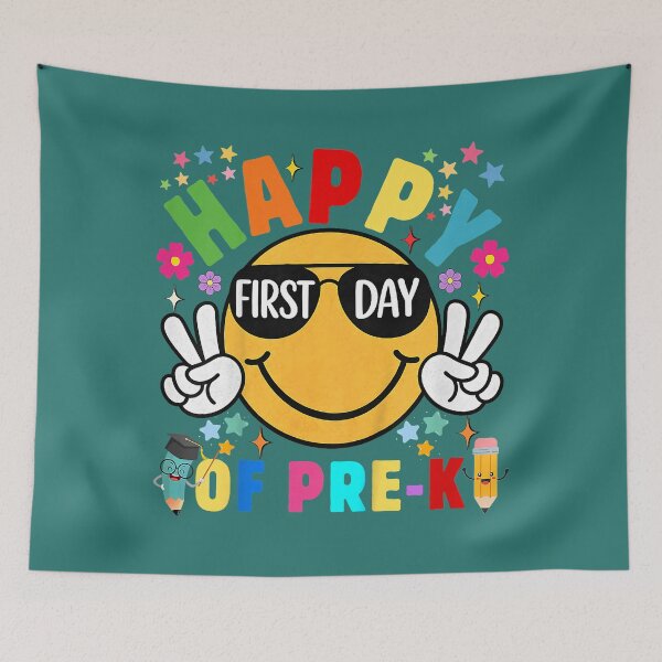 Item preview, Happy First Day of Pre-K tee for Teachers Girls Boys designed and sold by TESTTES.