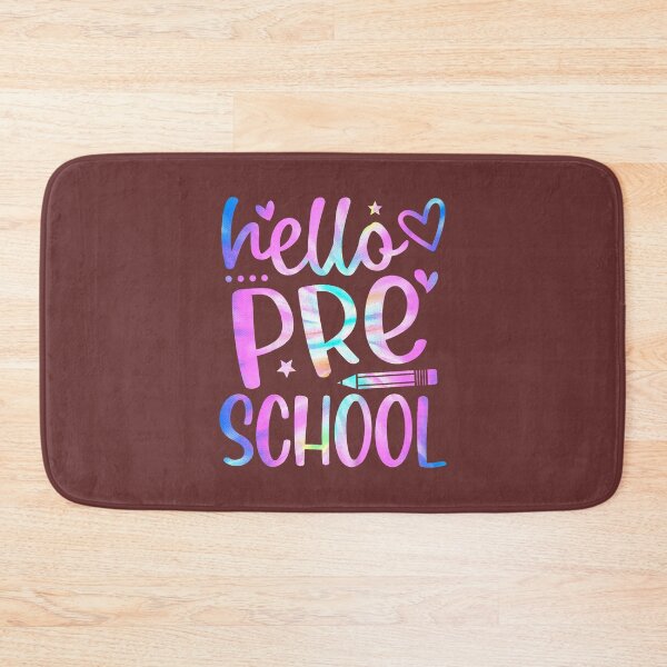 Item preview, Hello Pre School First Day School Teacher Girl Tie Dye Pre K designed and sold by TESTTES.