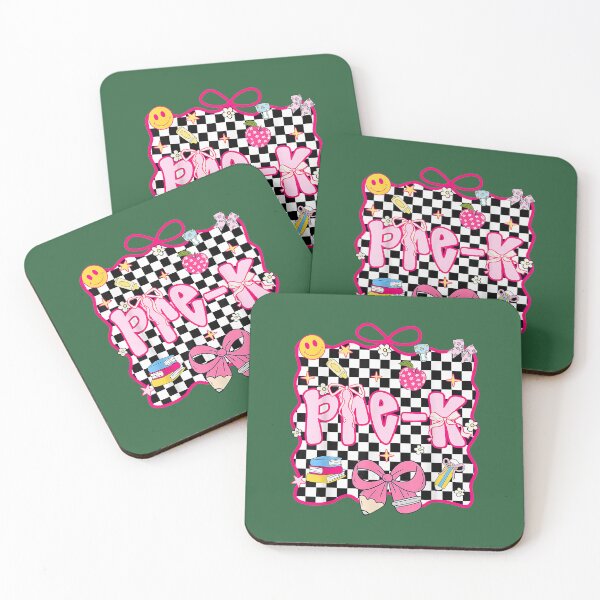 Item preview, Hello Pre-K Checkered Kids Girl Teachers Back to School Prek designed and sold by TESTTES.