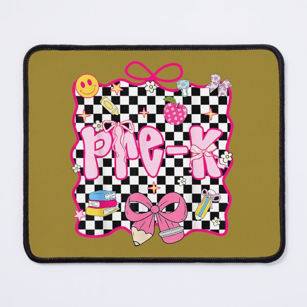 Item preview, Hello Pre-K Checkered Kids Girl Teachers Back to School Prek designed and sold by TESTTES.