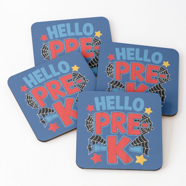 Item preview, Hello Pre-K Preschool Squad Spider Back to School First Day designed and sold by CriseldaBruning.
