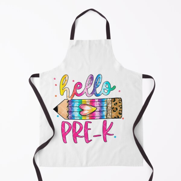 Item preview, Hello Pre-K Leopard Tie Dye Pencil Shirt Cute Teacher for Men Women Girls Kids designed and sold by CriseldaBruning.