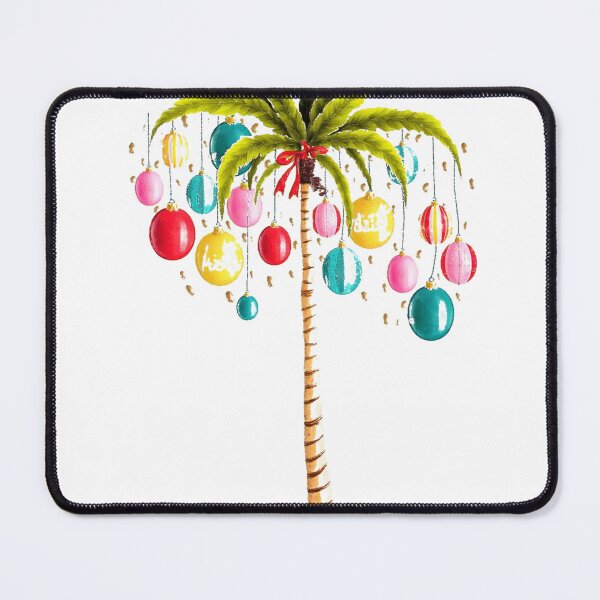Item preview, Tropical Christmas Palm Tree Ornaments Holiday designed and sold by lht6474.