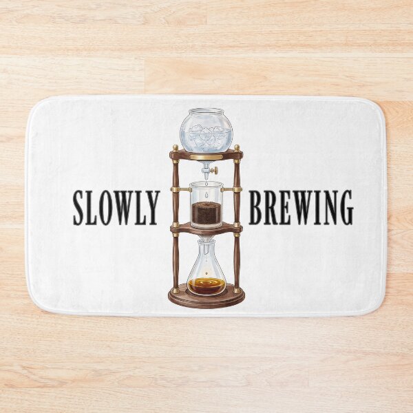 Item preview, Slowly Brewing Mama to Be Iced Coffee Lover Pregnancy Quote Cute Drip Brew Design designed and sold by MoqunaDesign.