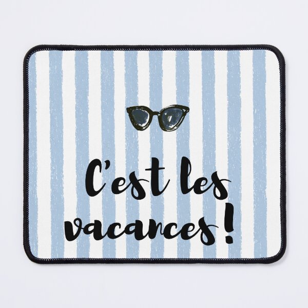 Item preview, C'est Les Vacances French Summer Sunglasses Design designed and sold by Ramona-Gliga.