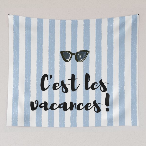 Item preview, C'est Les Vacances French Summer Sunglasses Design designed and sold by Ramona-Gliga.
