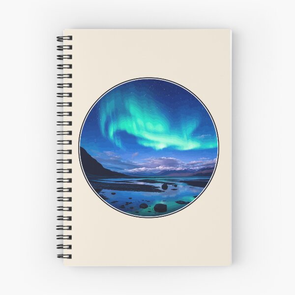Item preview, Abisko National Park Sweden Northern Lights Mountain Landscape designed and sold by Gideon Emmerich.