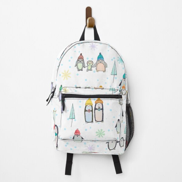 Item preview, Cute penguins hand drawn (white) designed and sold by Boy and Belugee.