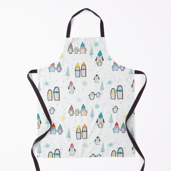 Item preview, Cute penguins hand drawn (white) designed and sold by Boy and Belugee.
