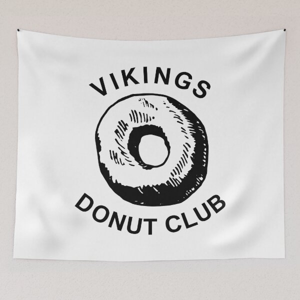 Item preview, Vikings Donut Club designed and sold by naturebyxomi.