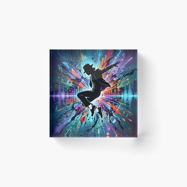 Item preview, Sonic Jump Abstract Silhouette designed and sold by Dhenin Studio.