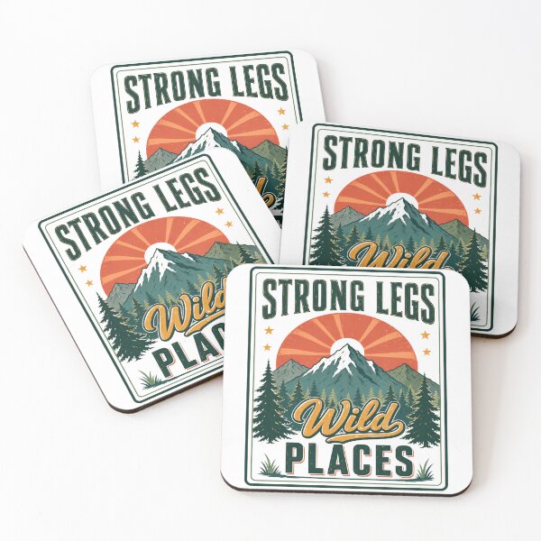 Item preview, Strong Legs Wild Places designed and sold by bobcatmarty.