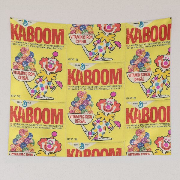 Item preview, Distressed Kaboom Authentic Vintage Style designed and sold by Offset Vinyl Film.