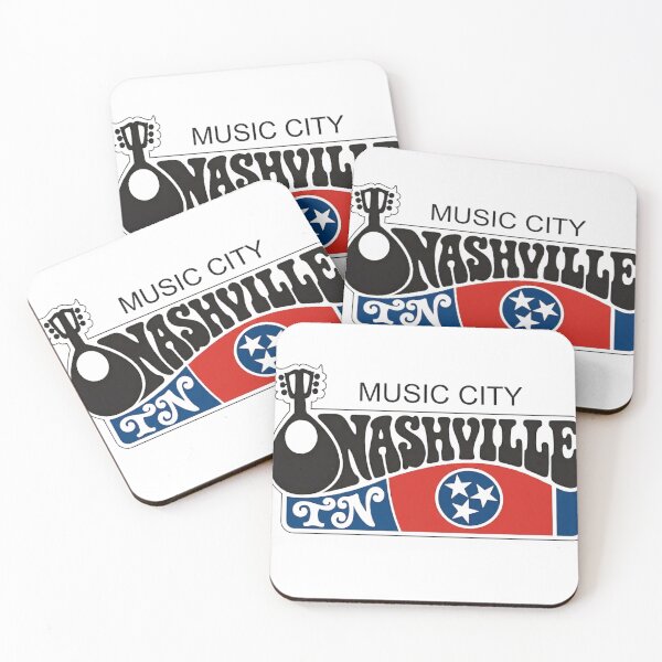 Item preview, Nashville Music City Tennessee Tri-Star Vintage Retro Logo designed and sold by Apex & Anthem .