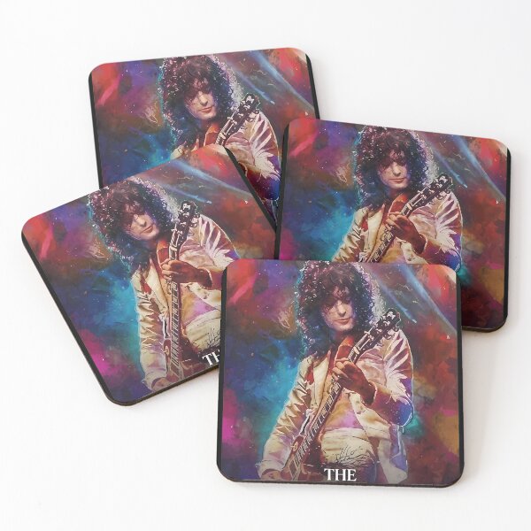 Item preview, Vibrant Musician Portrait Electric Guitar Art designed and sold by CletaTrainor.