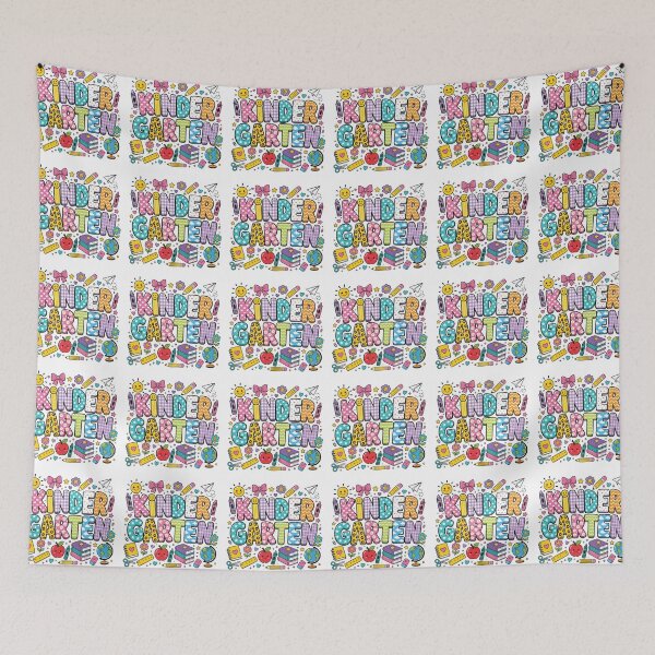 Item preview, Kindergarten, Back to school, teacher shirt designed and sold by BlueDiamond-19.